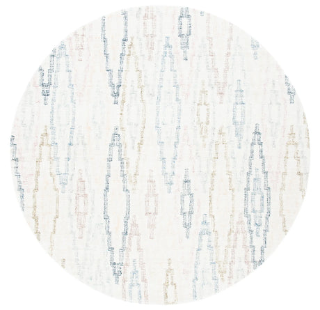 Safavieh Rodeo Drive 6'-0" x 6'-0" Rug in Ivory / Blue