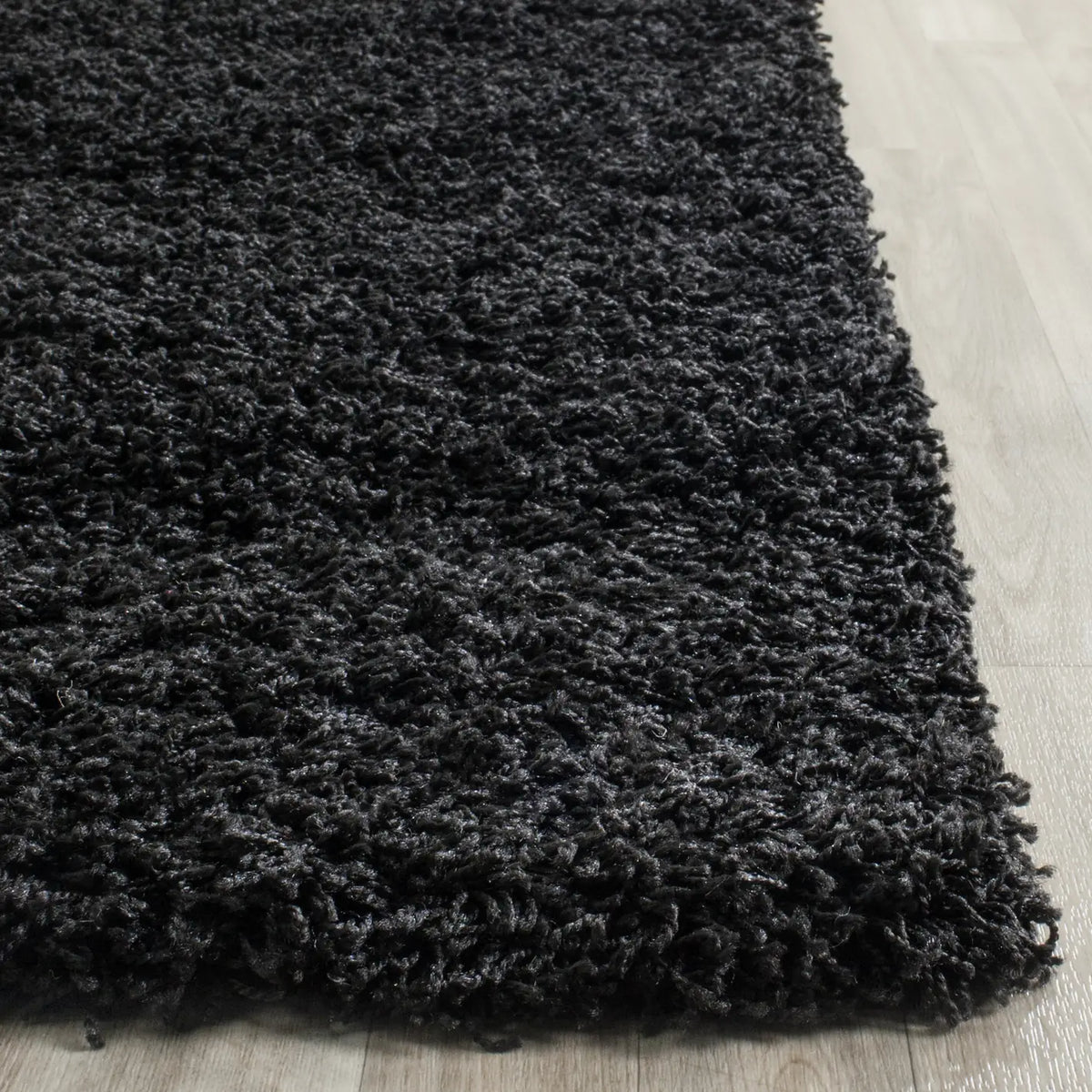 Safavieh Sgl-Laguna Shag 10'-0" x 14'-0" Rug in Black