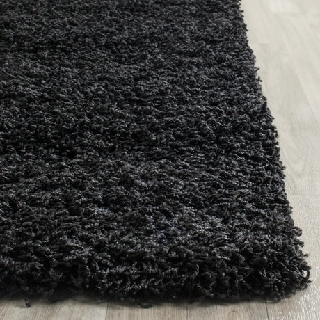 Safavieh Sgl-Laguna Shag 10'-0" x 14'-0" Rug in Black