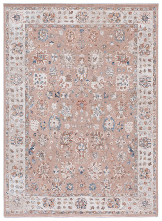 Safavieh Ellwood 4'-0" x 6'-0" Rug in Salmon / Beige