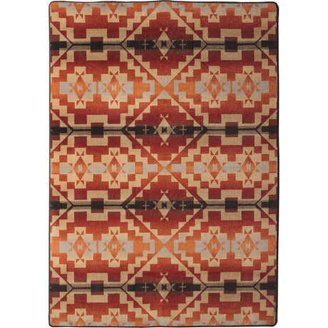 American Dakota Life Path Fire Rug