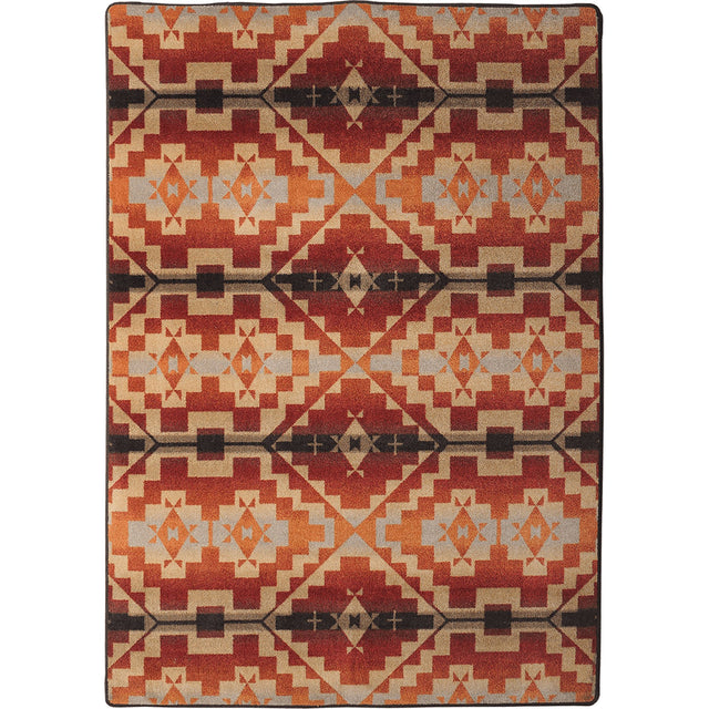 American Dakota Life Path Fire Rug