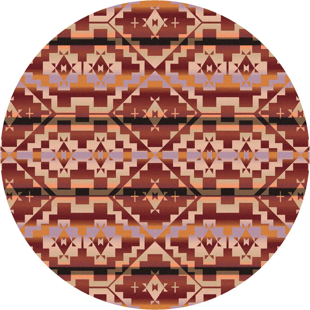 American Dakota Life Path Fire Rug