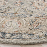 Safavieh Metro 6'-0" x 6'-0" Rug in Grey / Rust