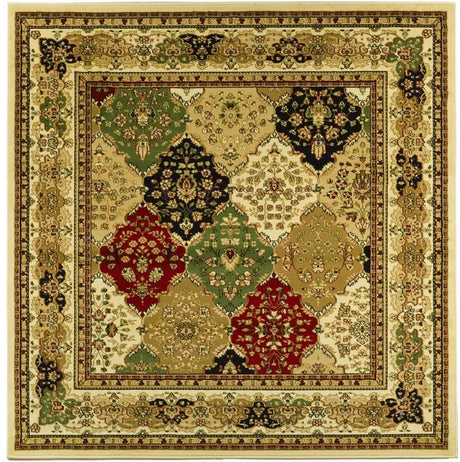 Safavieh Lyndhurst 6'-0" x 6'-0" Rug in Multi / Ivory