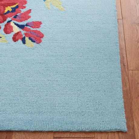 Safavieh Chelsea 4'-0" x 6'-0" Rug in Blue / Rose