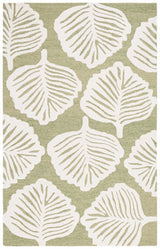 Safavieh Blossom 4'-0" x 6'-0" Rug in Ivory / Green
