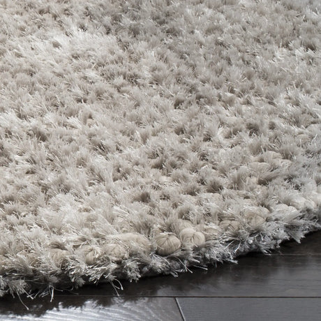 Safavieh Sg-Sts-Saint Tropez Shag 6'-0" x 6'-0" Rug in Silver