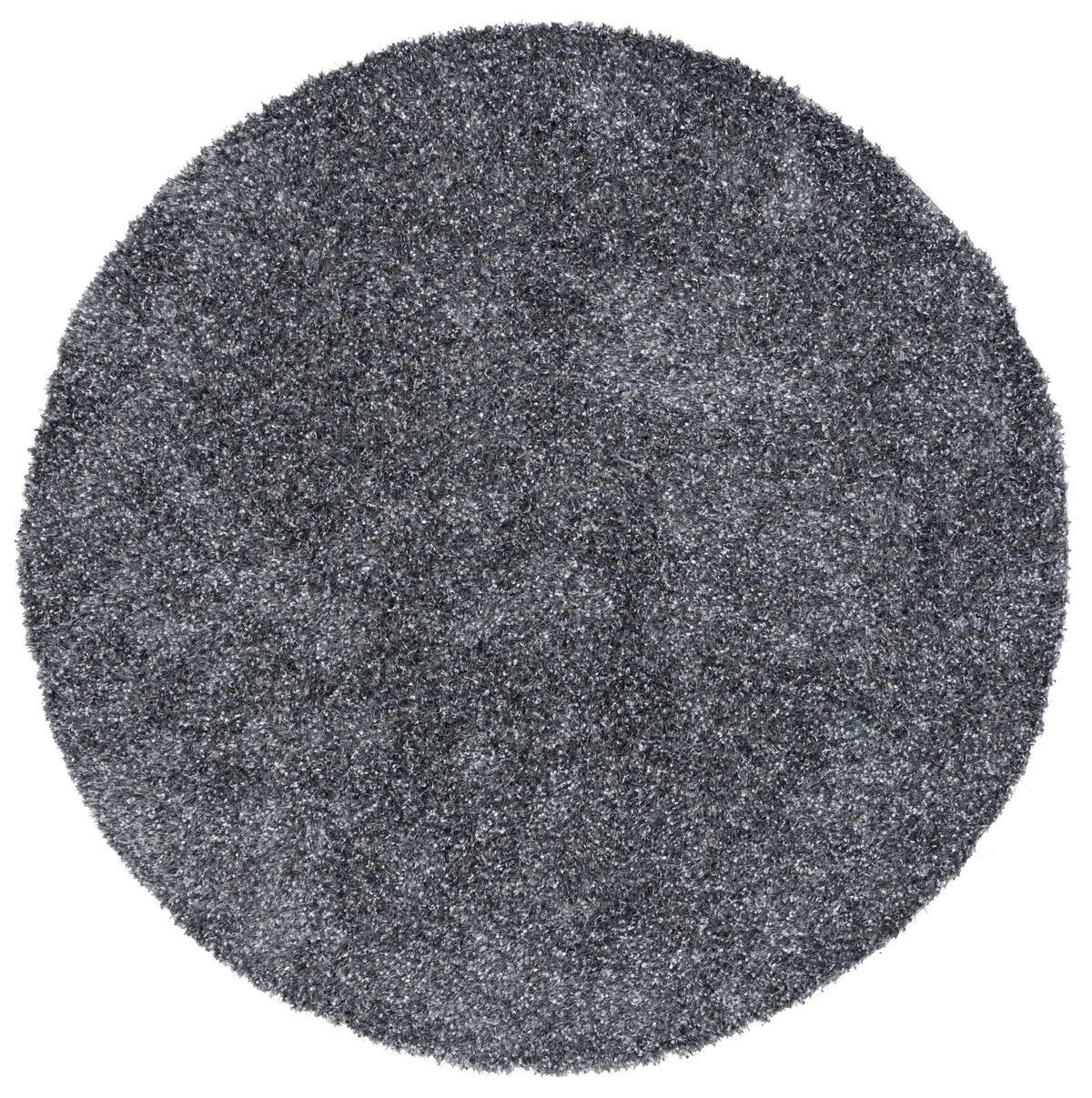 Safavieh Sg-Mls-Malibu Shag 7'-0" x 7'-0" Rug in Charcoal