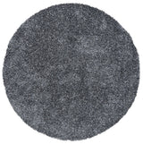 Safavieh Sg-Mls-Malibu Shag 7'-0" x 7'-0" Rug in Charcoal