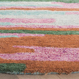 Safavieh Bellagio 6'-0" x 6'-0" Rug in Green / Pink