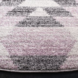 Safavieh Adirondack 7'-0" x 7'-0" Rug in Plum / Ivory