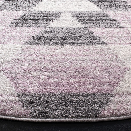 Safavieh Adirondack 7'-0" x 7'-0" Rug in Plum / Ivory