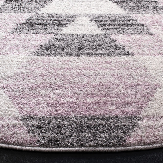Safavieh Adirondack 7'-0" x 7'-0" Rug in Plum / Ivory