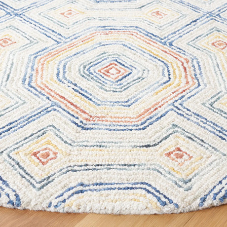 Safavieh Aspen 6'-0" x 6'-0" Rug in Ivory / Blue