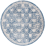 Safavieh Brentwood 5'-0" x 5'-0" Rug in Navy / Creme