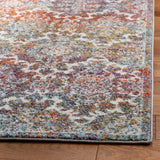 Safavieh Madison 900 4'-0" x 6'-0" Rug in Light Grey / Rust