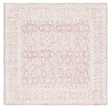 Safavieh Metro 6'-0" x 6'-0" Rug in Dark Pink / Ivory