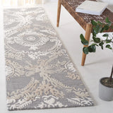 Safavieh Ebony 2'-3" x 9'-0" Rug in Grey / Ivory