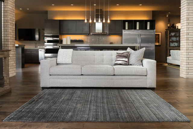 Loloi Barkley BK-01 Charcoal Rugs - room scene 1 horizontal