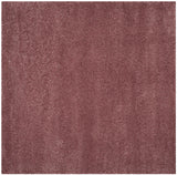 Safavieh Shag 3'-0" x 3'-0" Rug in Rose