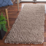 Safavieh Shag 2'-3" x 12'-0" Rug in Taupe