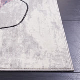 Safavieh Art Studio 4'-0" x 6'-0" Rug in Ivory / Blue