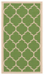 Safavieh Courtyard 2'-0" x 3'-7" Rug in Green / Beige