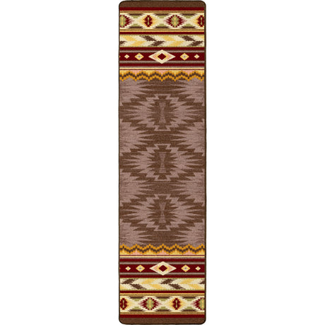 American Dakota Cinnabar Star Rug