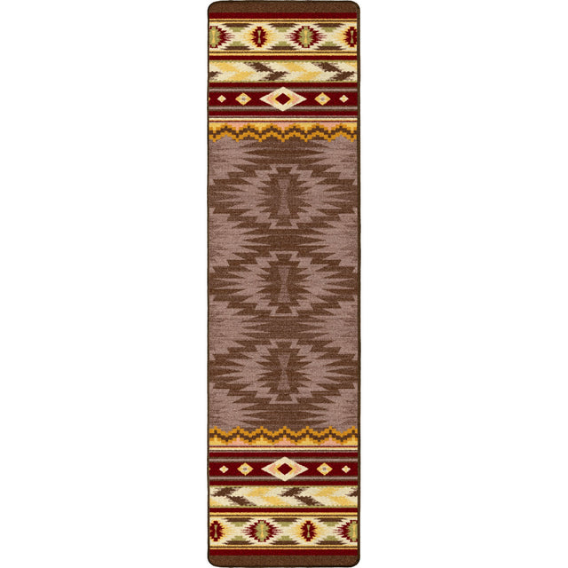 American Dakota Cinnabar Star Rug