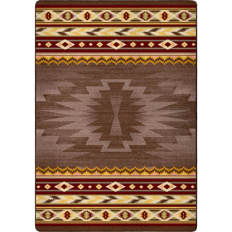 American Dakota Cinnabar Star Rug