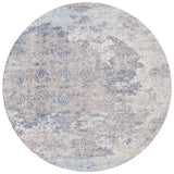Safavieh Restoration Vintage 6'-0" x 6'-0" Rug in Blue / Ivory