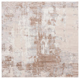 Safavieh Whisper 6'-7" x 6'-7" Rug in Beige / Light Grey