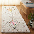 Safavieh Casablanca 2'-3" x 8'-0" Rug in Ivory / Pink