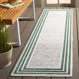 Safavieh Cabana 2'-2" x 8'-0" Rug in Ivory / Green