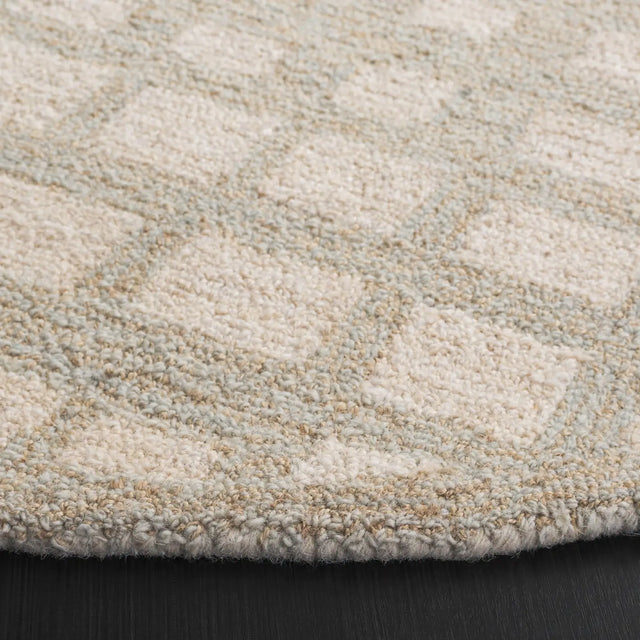 Safavieh Metro 6'-0" x 6'-0" Rug in Sage / Beige