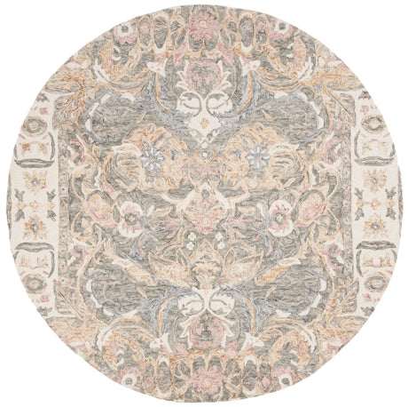 Safavieh Aubusson 6'-0" x 6'-0" Rug in Ivory / Sage