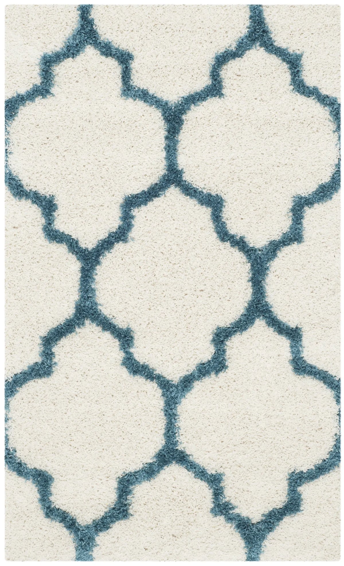 Safavieh Sgk-Shag Kids 3'-0" x 5'-0" Rug in Ivory / Blue