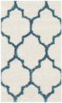 Safavieh Sgk-Shag Kids 3'-0" x 5'-0" Rug in Ivory / Blue