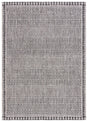Safavieh Courtyard 5'-3" x 7'-7" Rug in Black / Beige