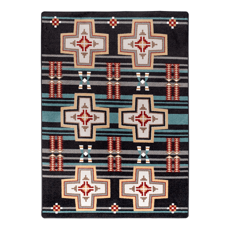 American Dakota Grand River Black Rug