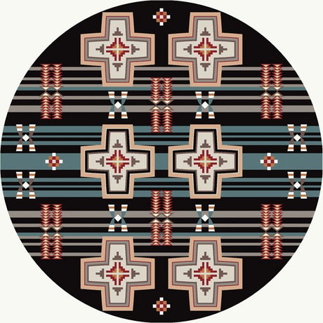 American Dakota Grand River Black Rug