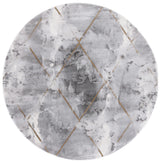 Safavieh Craft 6'-7" x 6'-7" Rug in Grey / Gold