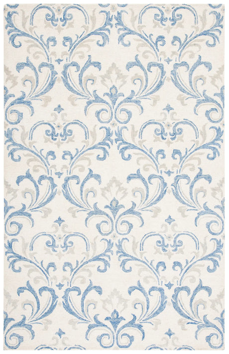 Safavieh Jardin 4'-0" x 6'-0" Rug in Ivory / Blue