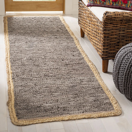 Safavieh Cape Cod 2'-3" x 8'-0" Rug in Light Grey / Natural