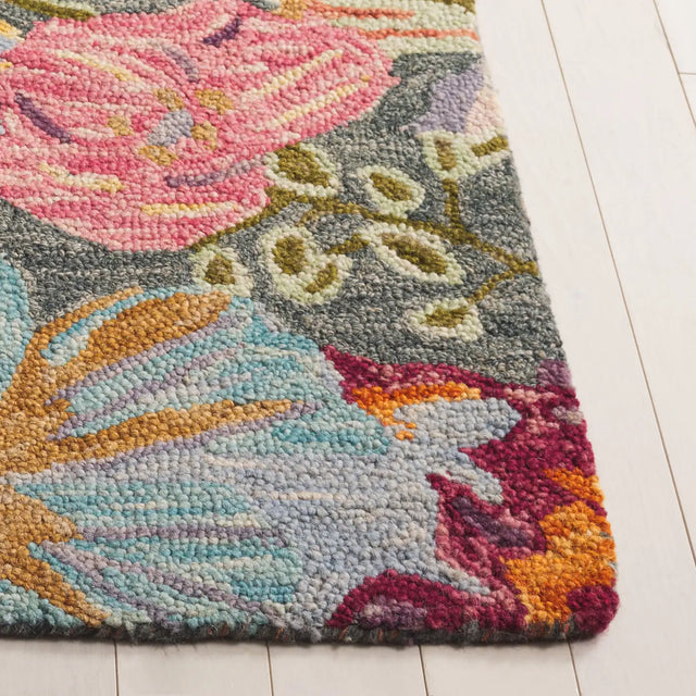 Safavieh Jardin 4'-0" x 6'-0" Rug in Green / Light Blue