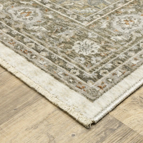 Oriental Weavers Sphinx Maharaja 1144Y Ivory/ Gold Rug - corner detail