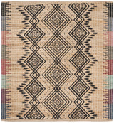 Safavieh Cape Cod 6'-0" x 6'-0" Rug in Natural / Black