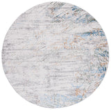 Safavieh Bel Air 6'-7" x 6'-7" Rug in Grey / Gold
