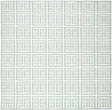 Safavieh Dhurries 7'-0" x 7'-0" Rug in Blue / Ivory